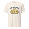 I RUN ON CAT CUDDLES | Adorable T-shirt for Cat Lovers - flat