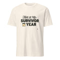 THIS IS MY SURVIVOR YEAR | Funny Senior Year Graduation T-Shirt - flat