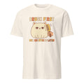 BRUSH FIRST ASK QUESTIONS LATER | Funny Persian Cat Owner T-shirt - flat
