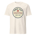 SENIOR YEAR SURVIVOR RIGHT HERE | Funny Graduation T-Shirt - flat