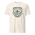 QUIET LAKE LOUD REEL | Fun Fishing T-shirt for Anglers - flat
