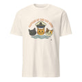 CAPTAIN OF THE CAT CREW | Humorous Cat Dad T-shirt - flat