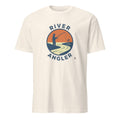 RIVER ANGLER | Humorous Fishing T-Shirt for River Enthusiasts - flat