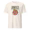 FIFTY AND PROUD TODAY | Humorous Birthday T-Shirt - flat