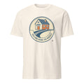 ROLLING HOME ON WHEELS | Fun RV Life T-Shirt - flat
