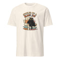 SPOILED BY A BLACK CAT | Humorous Cat Lover T-Shirt - flat