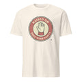 RAISED ON HARD WORK HABITS | Humorous Blue Collar T-Shirt - flat
