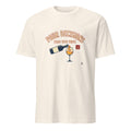 POUR DECISIONS START WITH WHITE | Humorous T-Shirt for Wine Lovers - flat