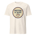 POTTER AT HEART | Humorous Pottery Life T-shirt - flat