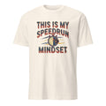 THIS IS MY SPEEDRUN MINDSET | Funny Gamer T-Shirt - flat