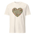 I TEACH KINDERGARTEN WITH HEART | Heartfelt Teacher T-Shirt - flat