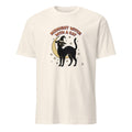 MIDNIGHT WITCH WITH A CAT | Spooky Cat Lover T-Shirt - flat