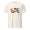 BRAVE HEARTS WORK THIS BAY | Humorous ER Nurse T-Shirt - flat