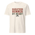 MARATHON RUNNER BY HEART | Fitness T-Shirt for Runners - flat