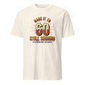 MADE IT TO SIXTY STILL SHINING | Fun T-Shirt for Milestone Birthdays - flat