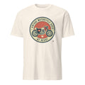 VINTAGE MOTORCYCLE RIDER AT HEART | Classic Motorcycle T-Shirt - flat