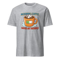 MORNING COFFEE SAVES MY PATIENCE | Funny Teacher T-Shirt