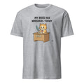 MY BOSS HAS WHISKERS TODAY | Funny Cat Lover T-Shirt
