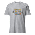 PHYSICS TEACHER WITH BIG ENERGY | Energetic Science Teacher T-Shirt - flat