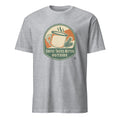 COFFEE TASTES BETTER OUTSIDE | Fun Camping T-Shirt - flat