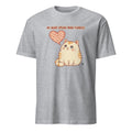 MY HEART SPEAKS MEOW FLUENTLY | Purrfect Cat Lover T-Shirt - flat
