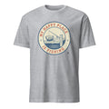 MY HAPPY PLACE IS FISHING | Humorous Fishing Grandpa T-Shirt - flat