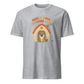 HOME IS WHERE SHEPHERD WAITS | Funny Dog Owner T-shirt - flat