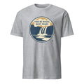 FIND ME WHERE QUIET ROARS | Adventurous Camping T-Shirt - flat