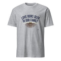 LOVE RUNS DEEP IN OUR FAMILY | Great Grandparent T-Shirt - flat