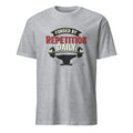 FORGED BY REPETITION DAILY | Motivational Weightlifting T-shirt