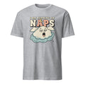 I AM RUNNING ON NAPS | Funny Mom Life T-Shirt - flat
