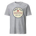 SENIOR YEAR SURVIVOR RIGHT HERE | Funny Graduation T-Shirt - flat