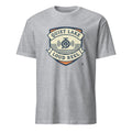 QUIET LAKE LOUD REEL | Fun Fishing T-shirt for Anglers - flat