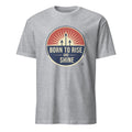BORN TO RISE AND SHINE | Motivational Winner T-Shirt - flat