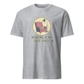 READING IS MY SAFE SPACE | Cozy T-Shirt for Book Lovers - flat