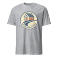 ROLLING HOME ON WHEELS | Fun RV Life T-Shirt - flat