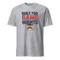 BUILT FOR GAME NIGHTS | Fun T-Shirt for Console Gamers - flat
