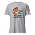 TRAIL DAD ALWAYS PACKS SNACKS | Funny Camping T-Shirt - flat
