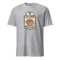 COFFEE POWERED NURSE ON DUTY | Humorous Nurse T-shirt - flat