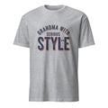 GRANDMA WITH SERIOUS STYLE | Cool Grandma T-Shirt - flat