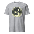 LET THE BLACK CAT GUIDE YOU | Magical Black Cat T-shirt - flat