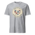 QUILTER BY HEART AND HAND | Humorous Sewing Life T-Shirt - flat