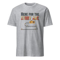 HERE FOR THE STORY ARC | RPG Addict T-Shirt - flat