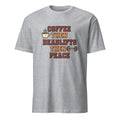 COFFEE THEN DEADLIFTS THEN PEACE | Funny Weightlifting T-shirt