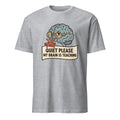 QUIET PLEASE MY BRAIN IS TEACHING | Funny Teacher T-Shirt - flat