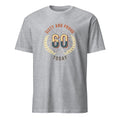 SIXTY AND PROUD TODAY | Fun T-shirt for 60th Birthday - flat
