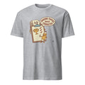GRADING PAPERS BUILDS CHARACTER | Funny Teacher T-Shirt - flat