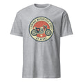 VINTAGE MOTORCYCLE RIDER AT HEART | Classic Motorcycle T-Shirt - flat