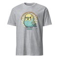 SOFT FEATHERS BRIGHTEN MY DAYS | Budgie Owner T-Shirt - flat