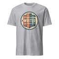 DISSERTATION WRITER AND PROUD OF IT | Funny PhD Graduation T-Shirt - flat